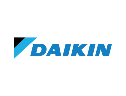 Logo van Daikin als merk dat WB Technics installeert